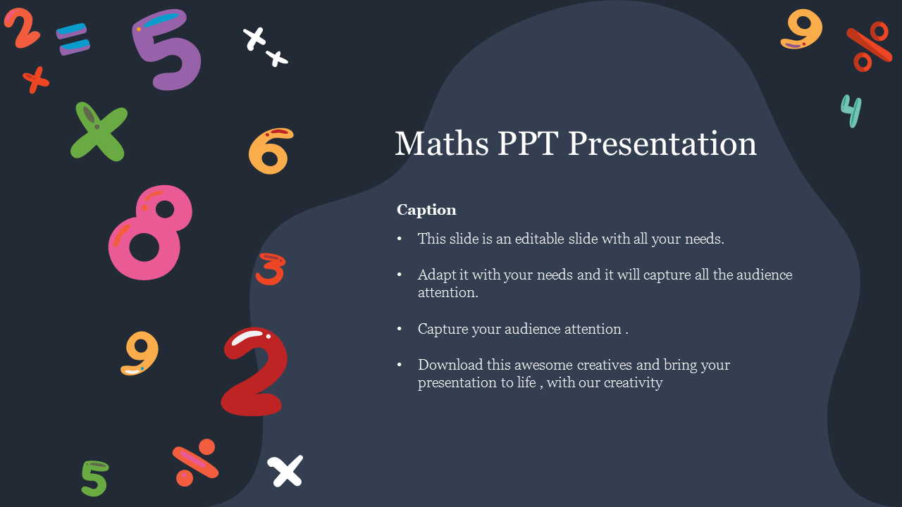 example of maths presentation